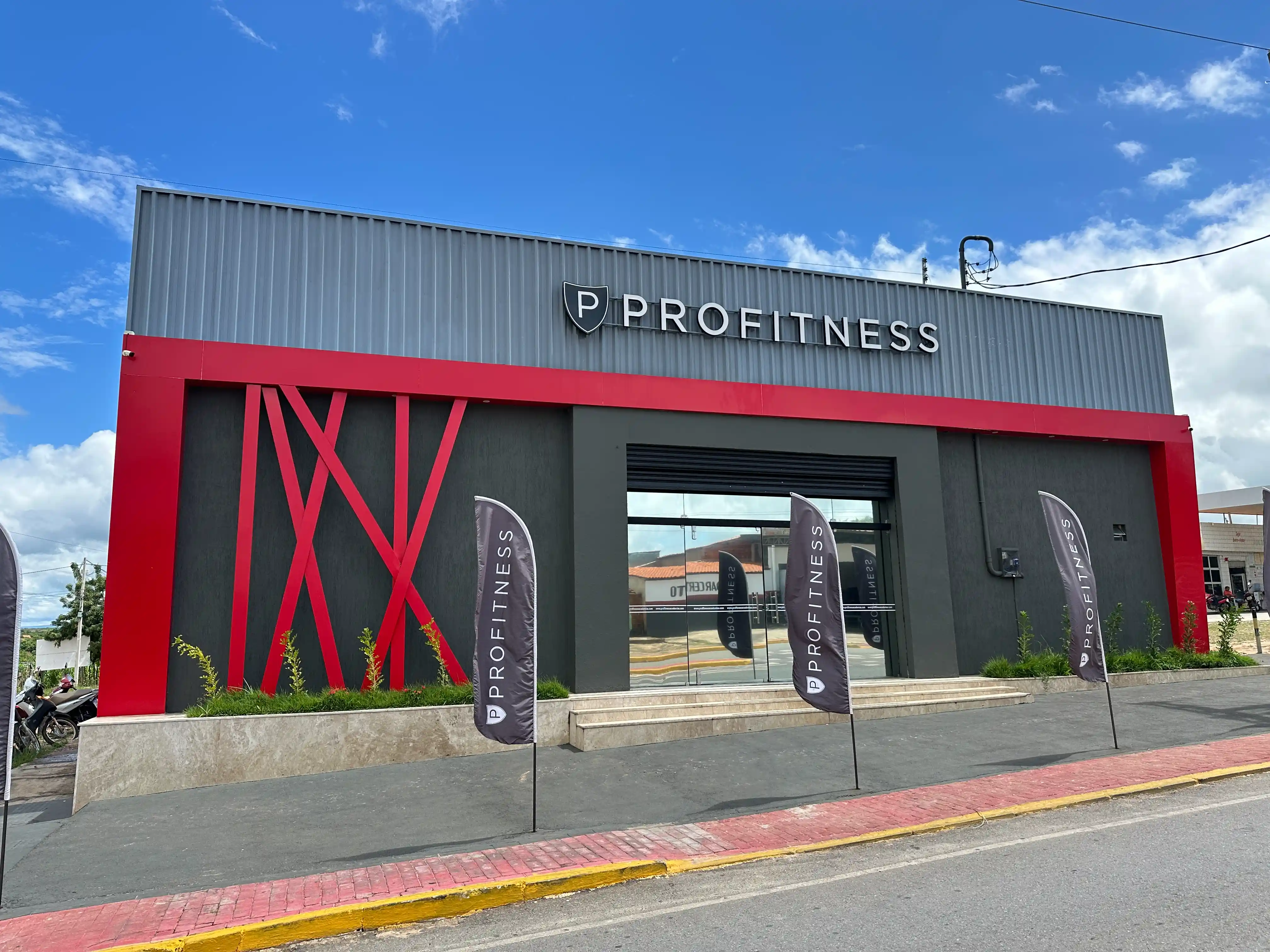 Fachada da Academia Profitness